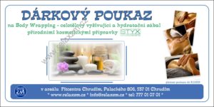 Dárkový poukaz Body Wrapping