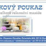 Dárkový poukaz na celkovou relaxační masáž